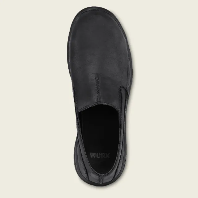 5024 Worx Men's Zinc Slip-On Non-Marking Non-Metallic Toe