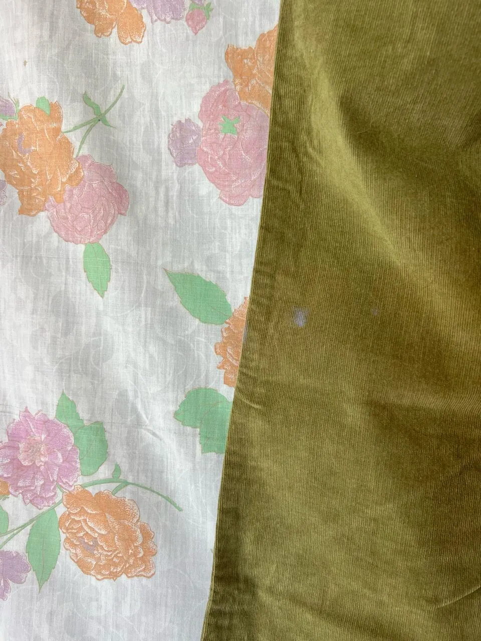 90's Soft Green Corduroy Pants