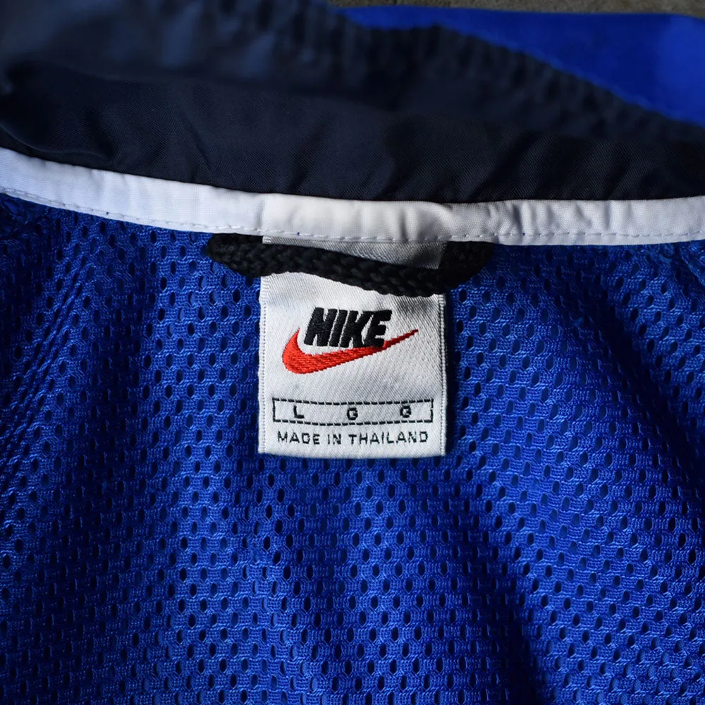 90's　NIKE/ナイキ swoosh 刺繍ロゴ ナイロンジャケット　230322