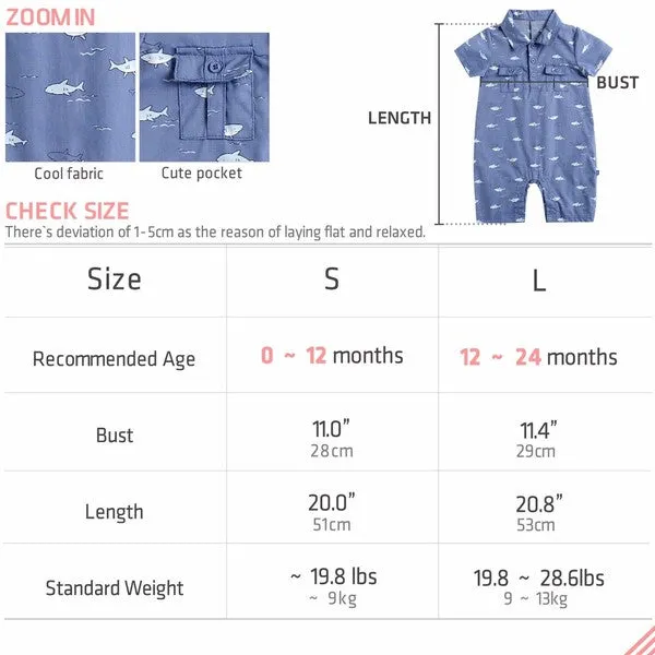 Baby Shark Baby Bodysuit