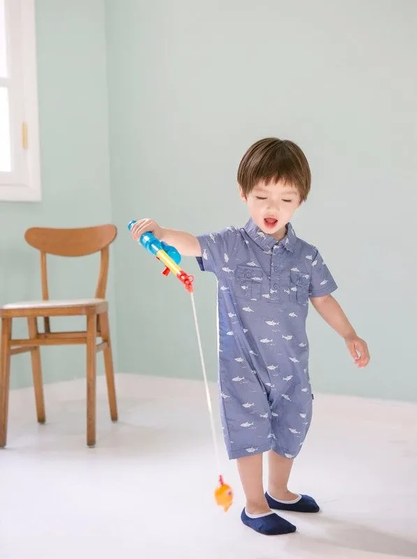 Baby Shark Baby Bodysuit
