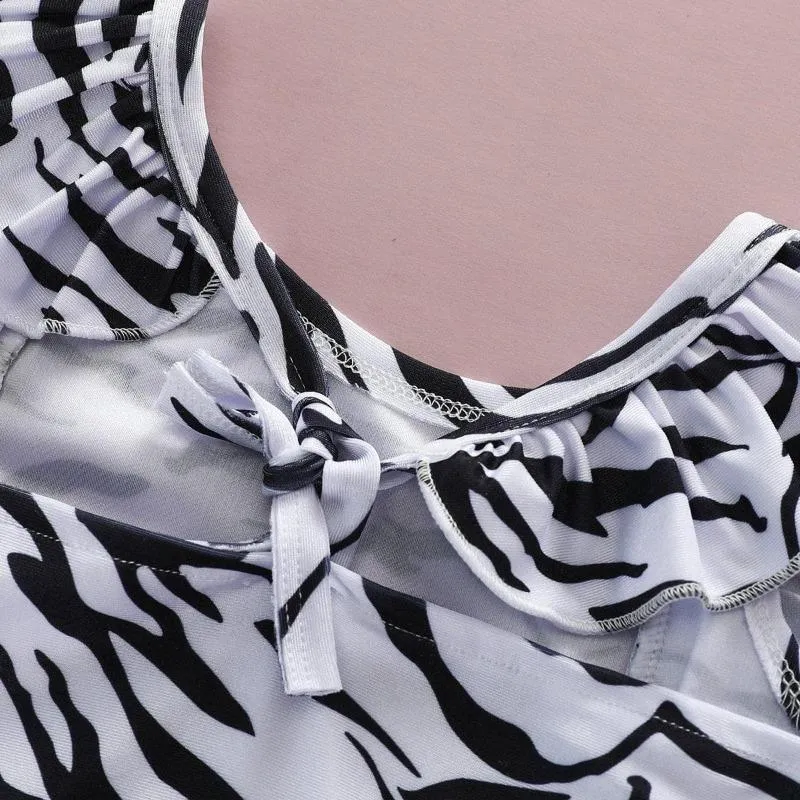 Baby/Toddler Girl's Leopard Print Swimsuit