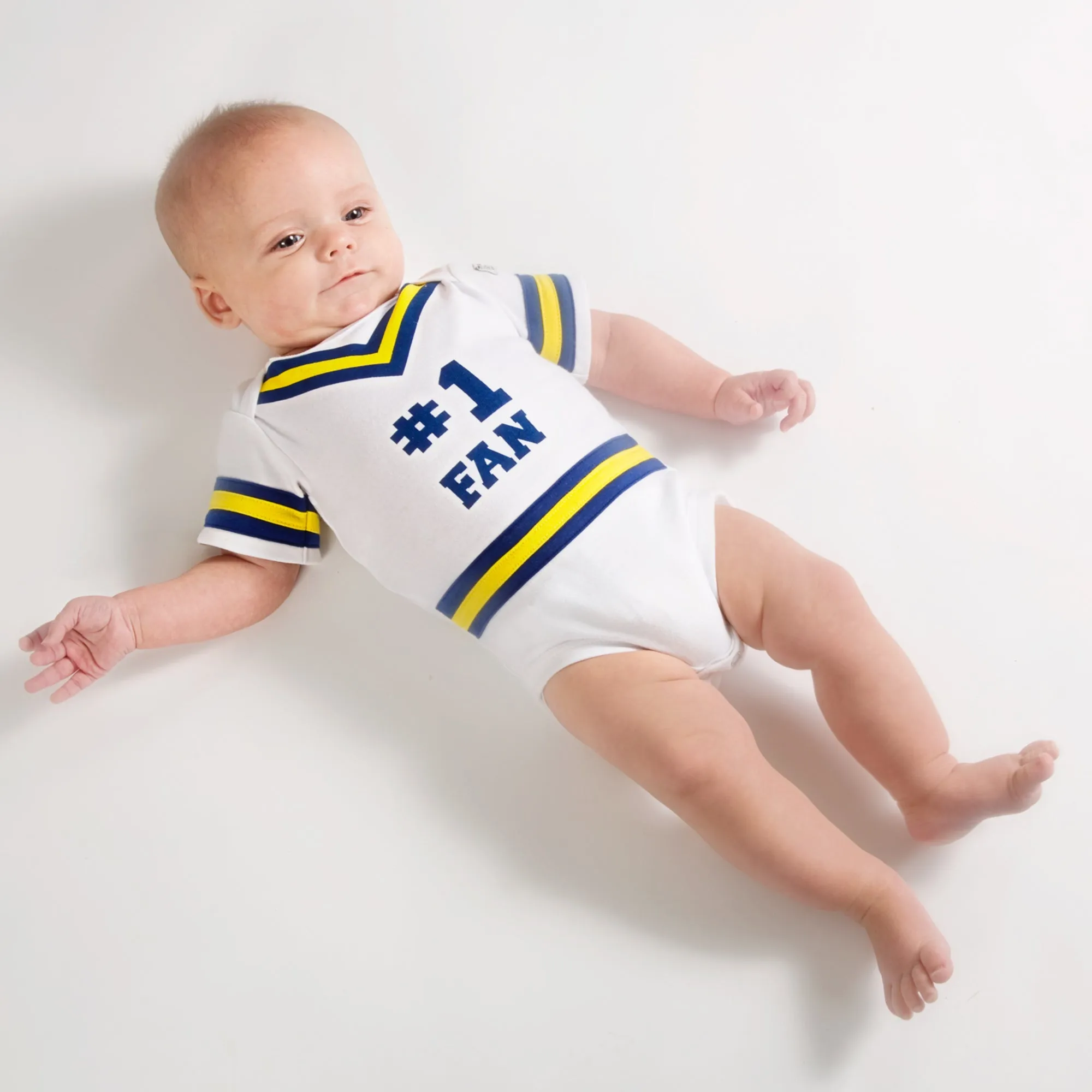 Blue & Gold Infant Onesie