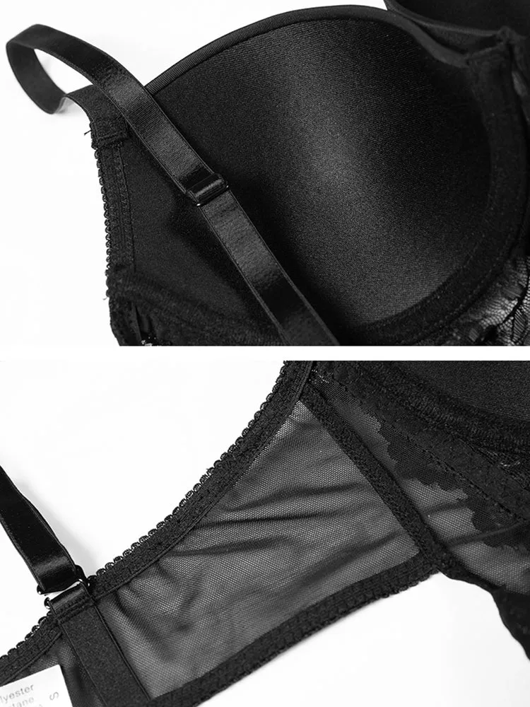 Breathable Lace Waist Compression Camisole Bodysuit