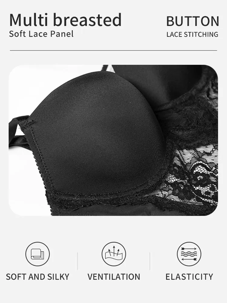 Breathable Lace Waist Compression Camisole Bodysuit