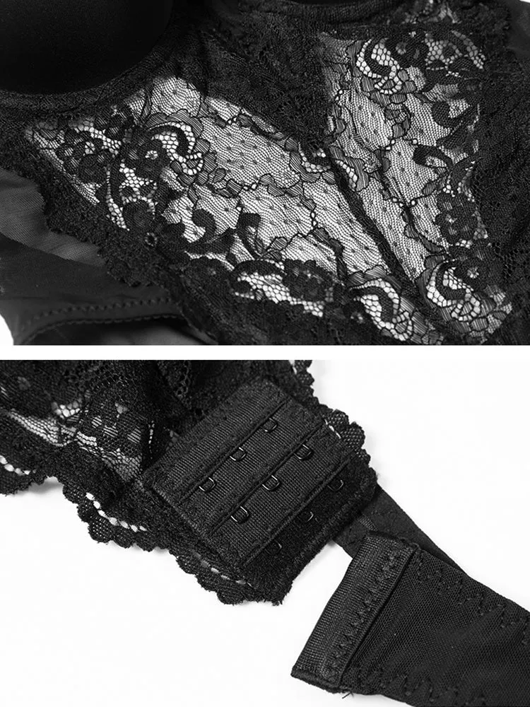 Breathable Lace Waist Compression Camisole Bodysuit