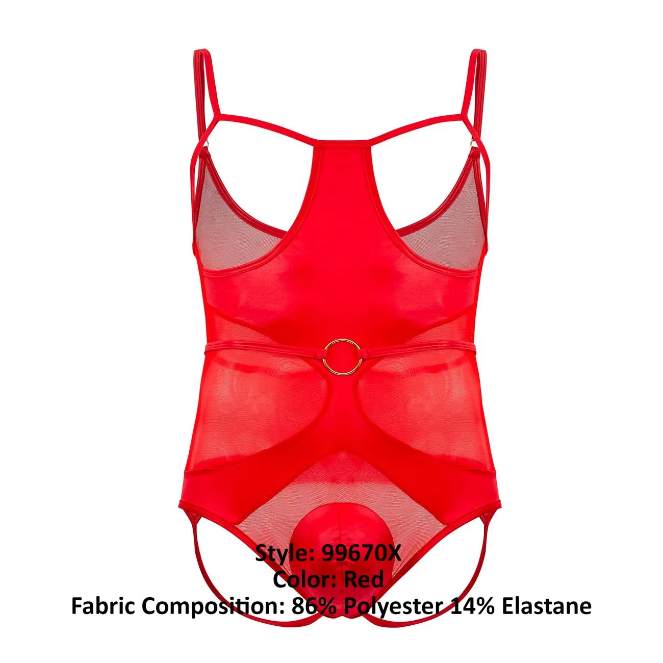 CandyMan Harness Bodysuit