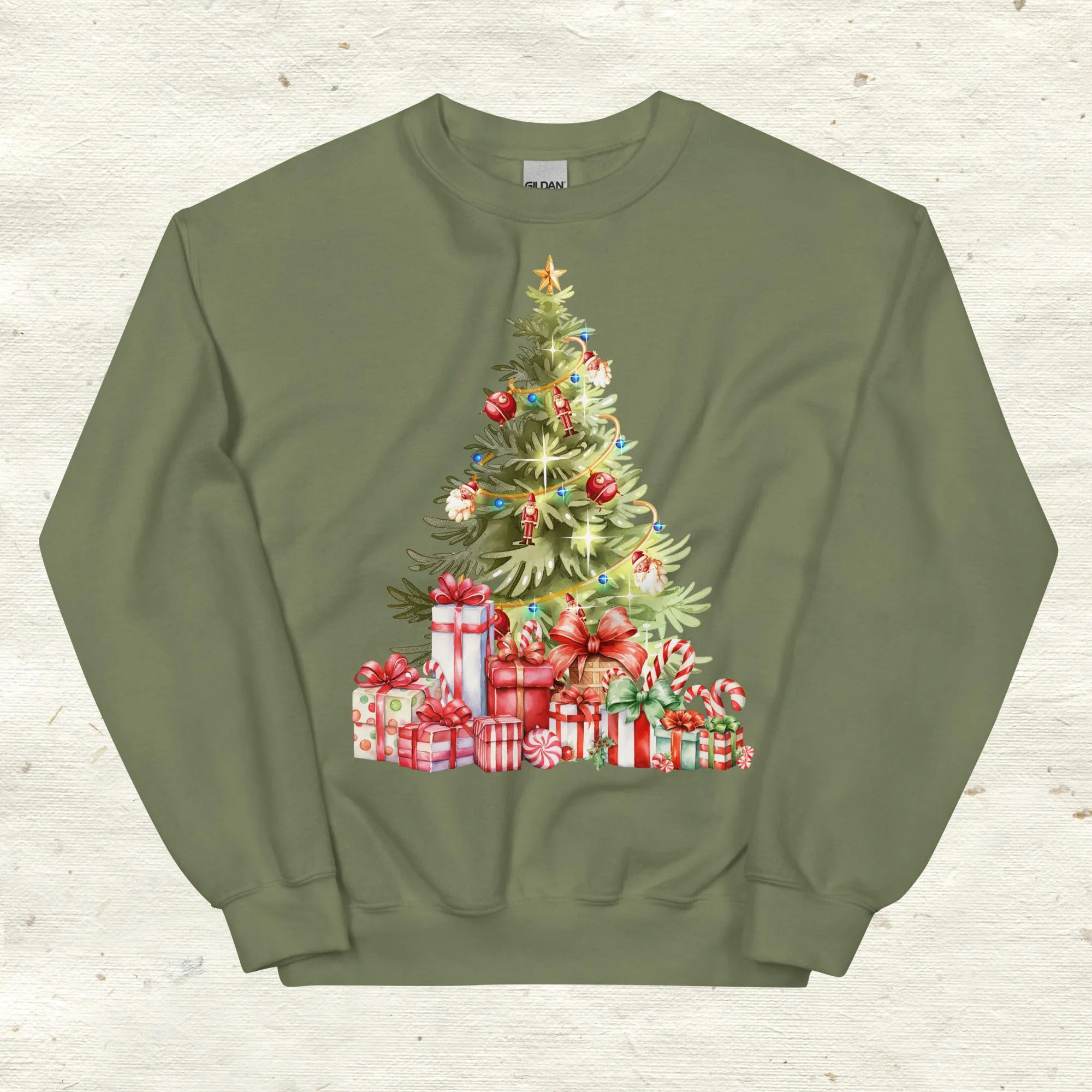 Christmas Tree with Gifts Sweatshirt