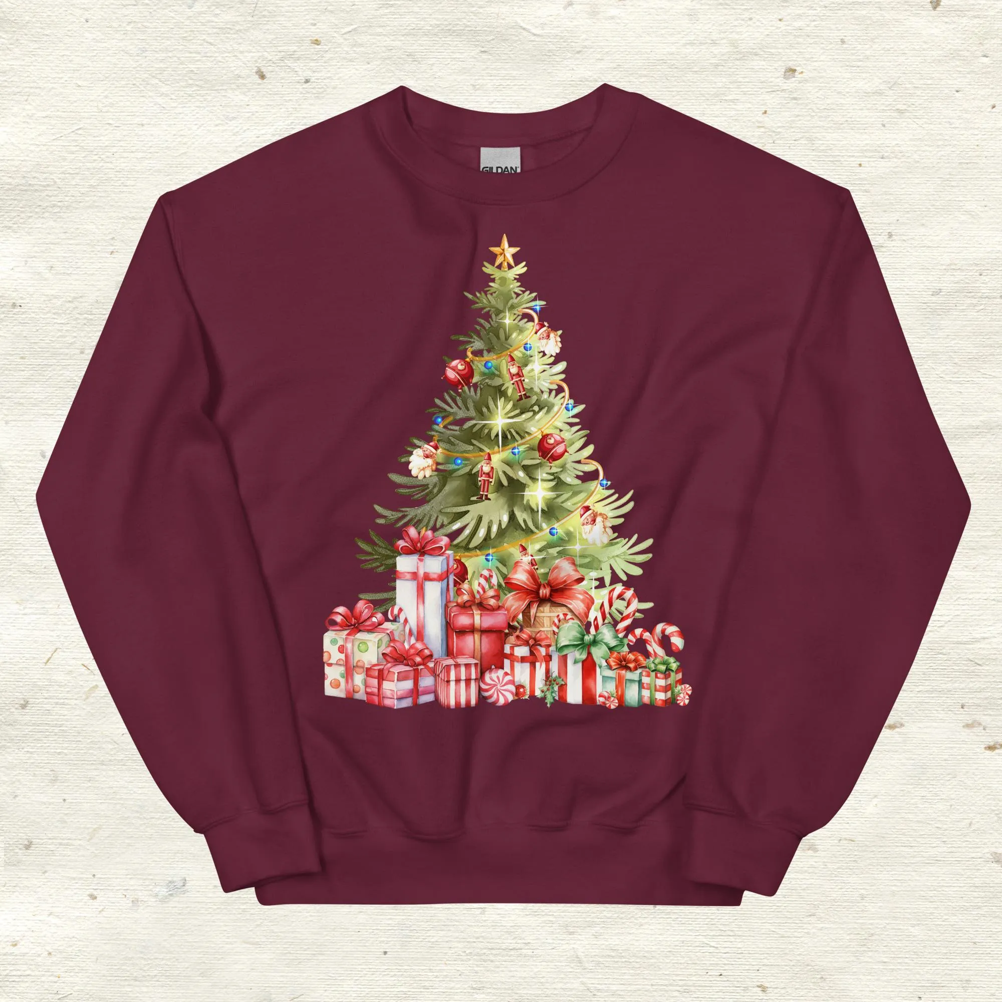 Christmas Tree with Gifts Sweatshirt