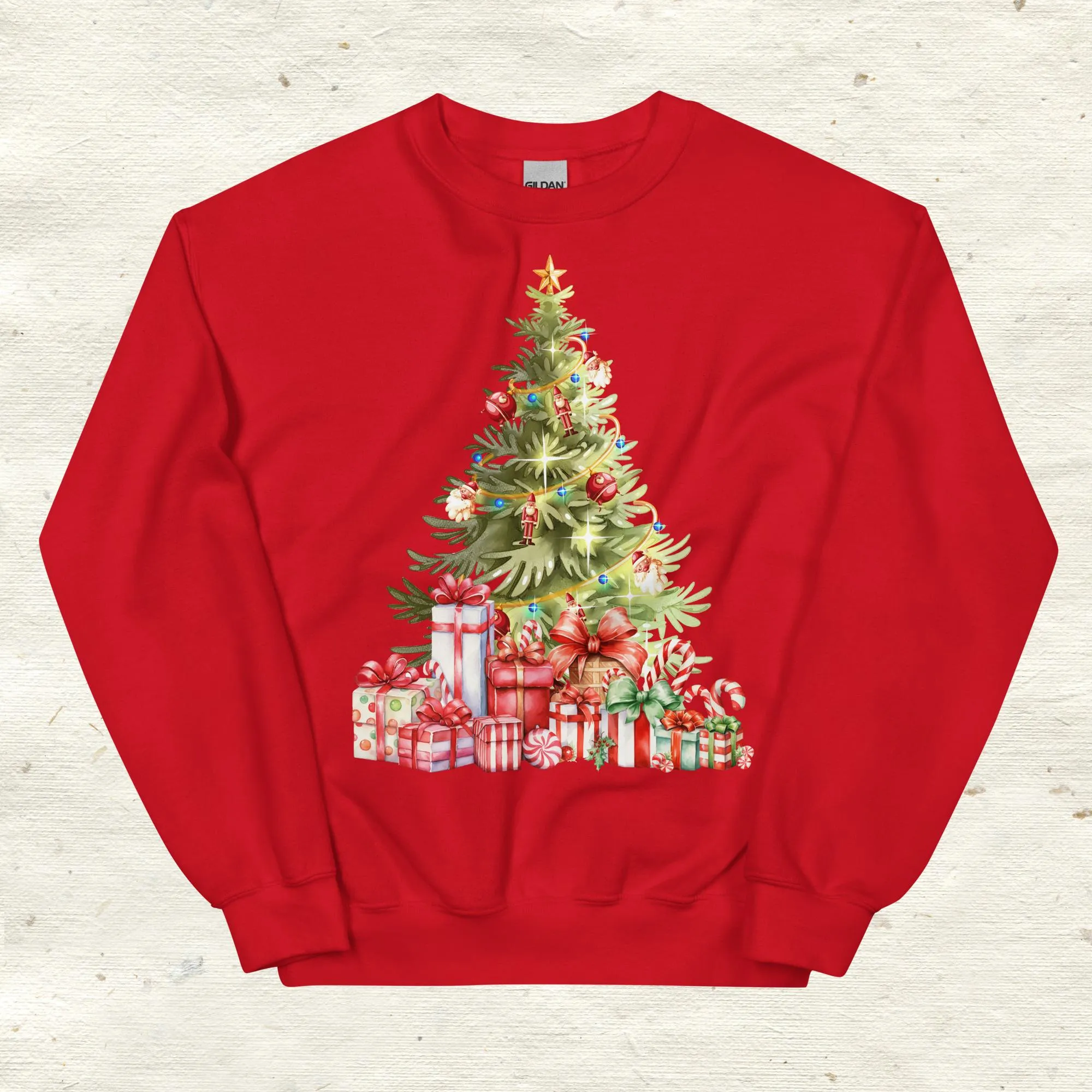 Christmas Tree with Gifts Sweatshirt