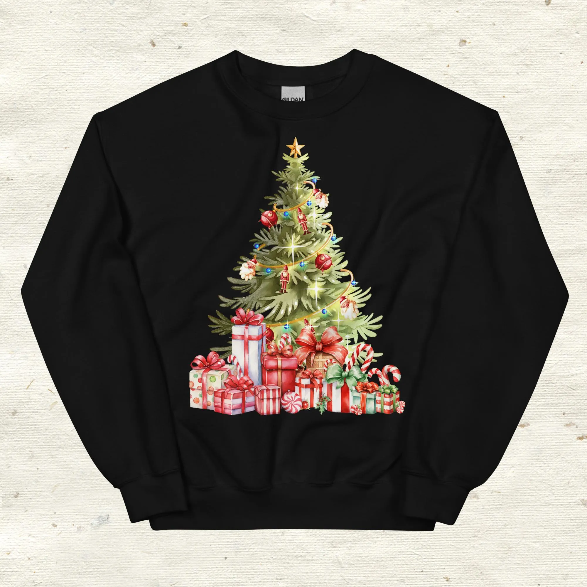 Christmas Tree with Gifts Sweatshirt