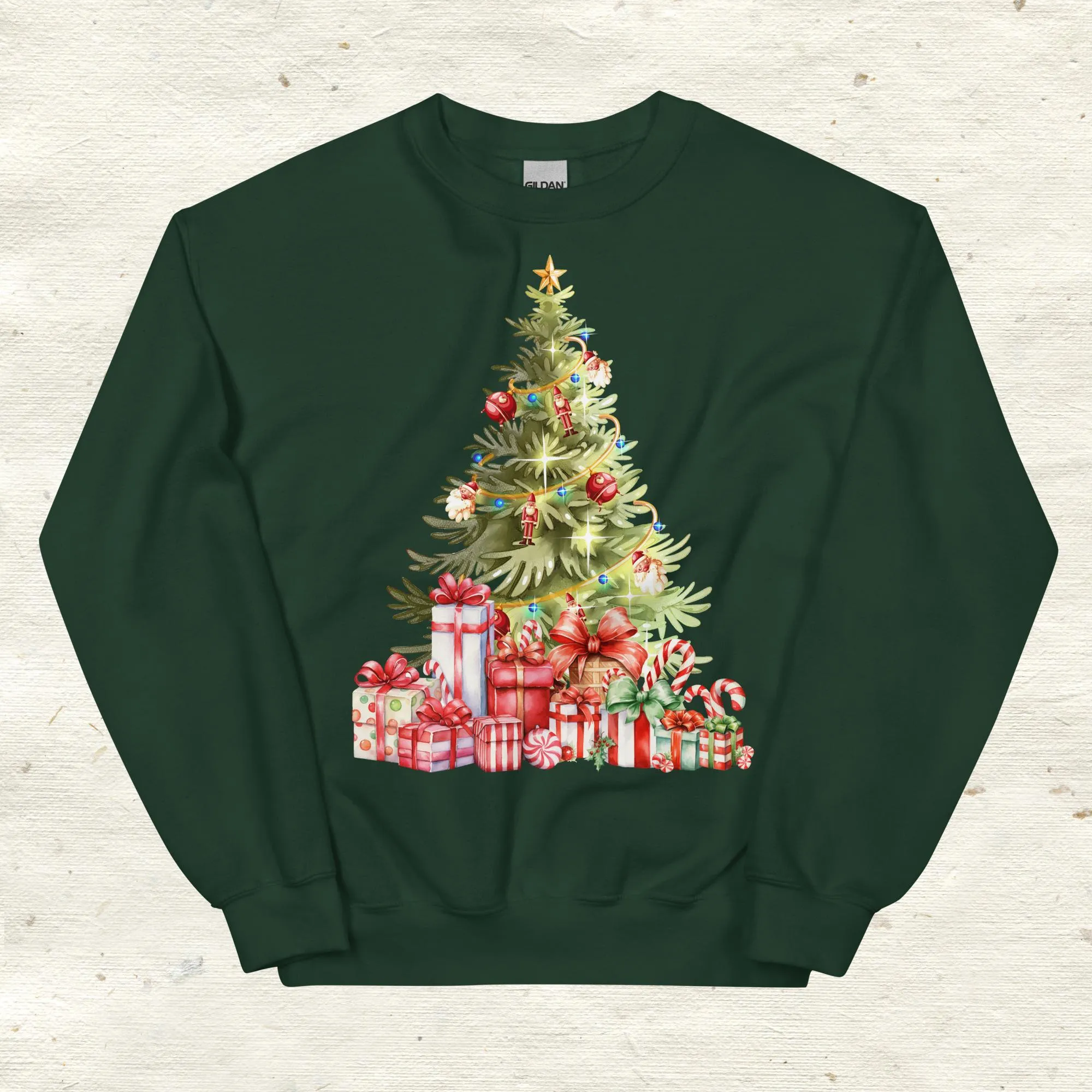 Christmas Tree with Gifts Sweatshirt