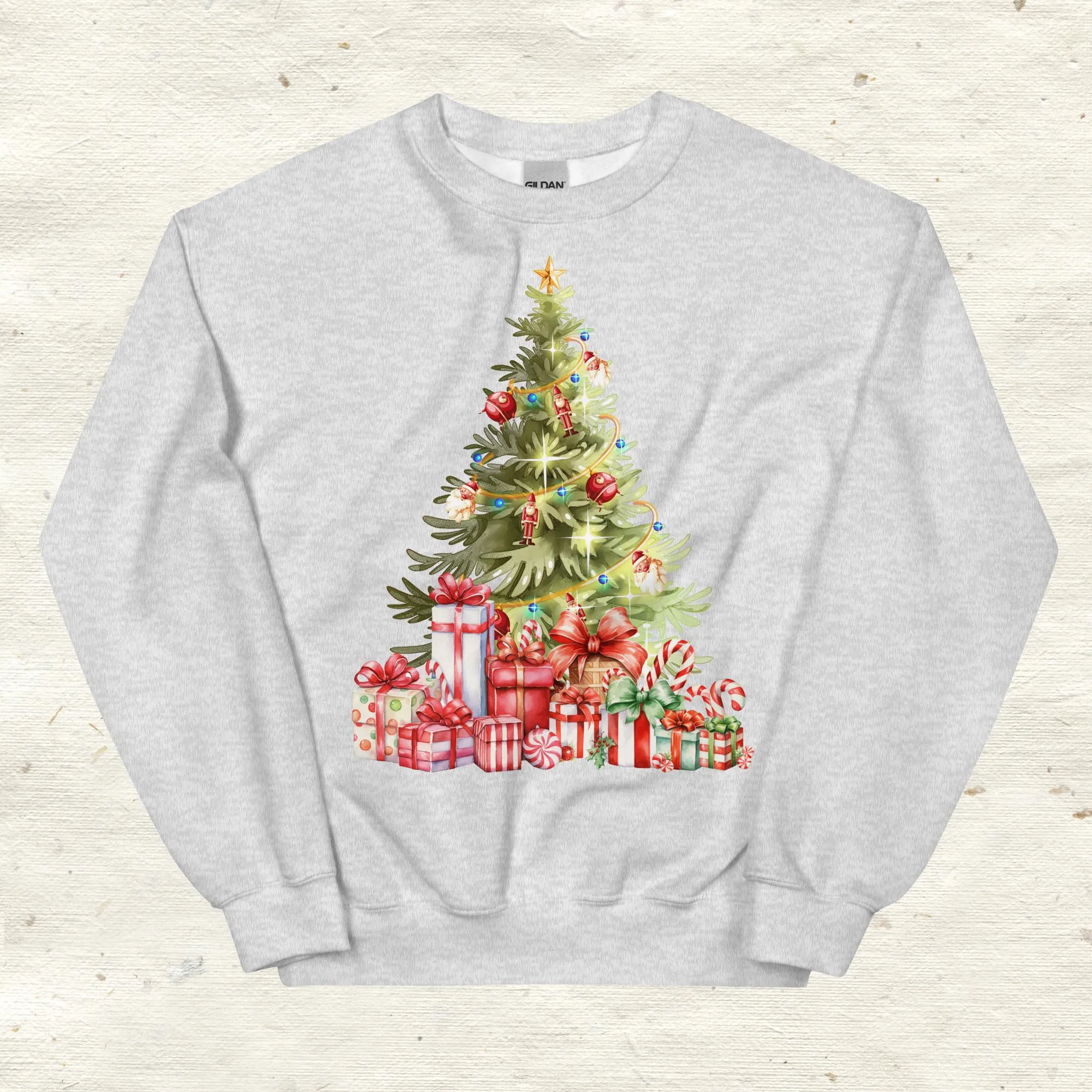 Christmas Tree with Gifts Sweatshirt