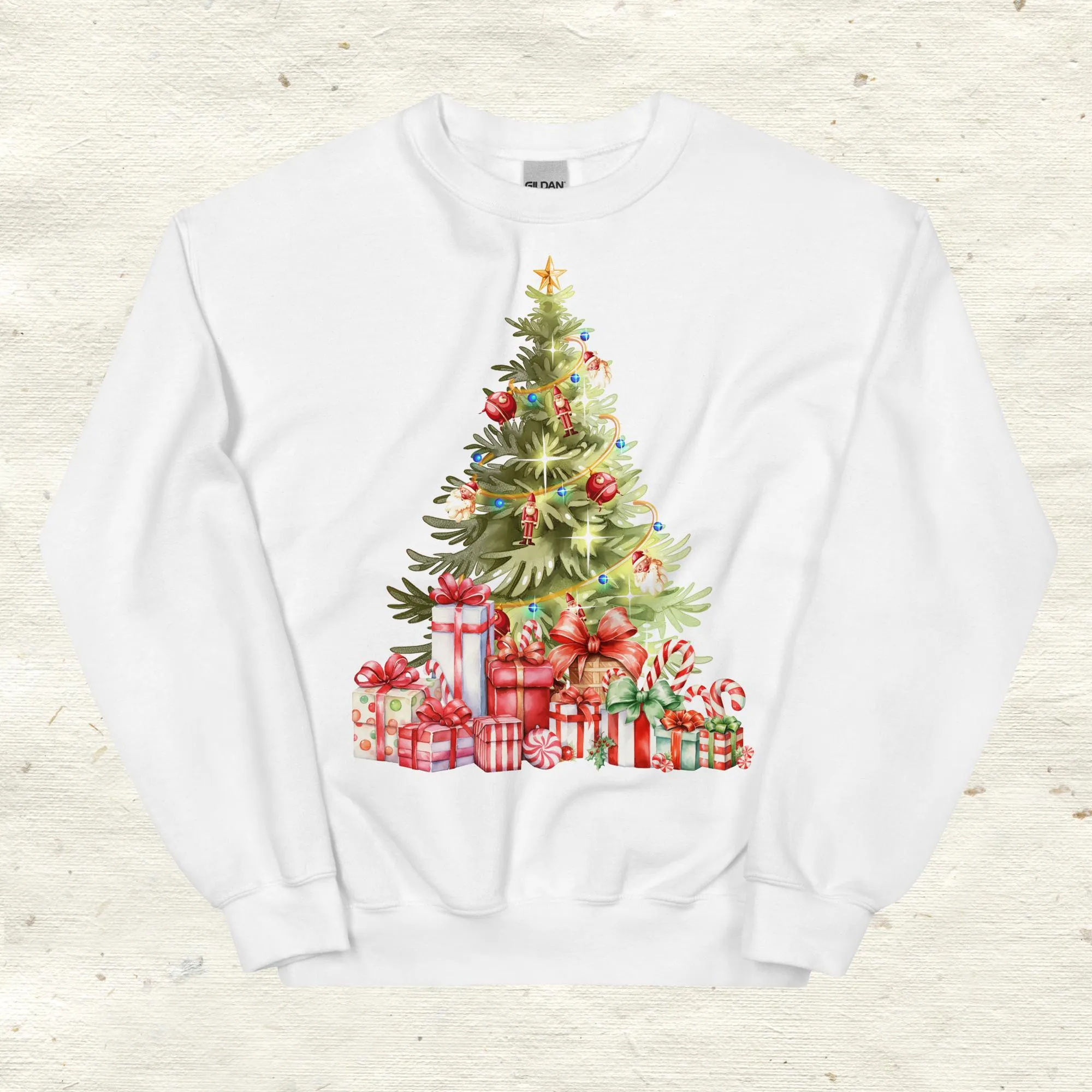 Christmas Tree with Gifts Sweatshirt