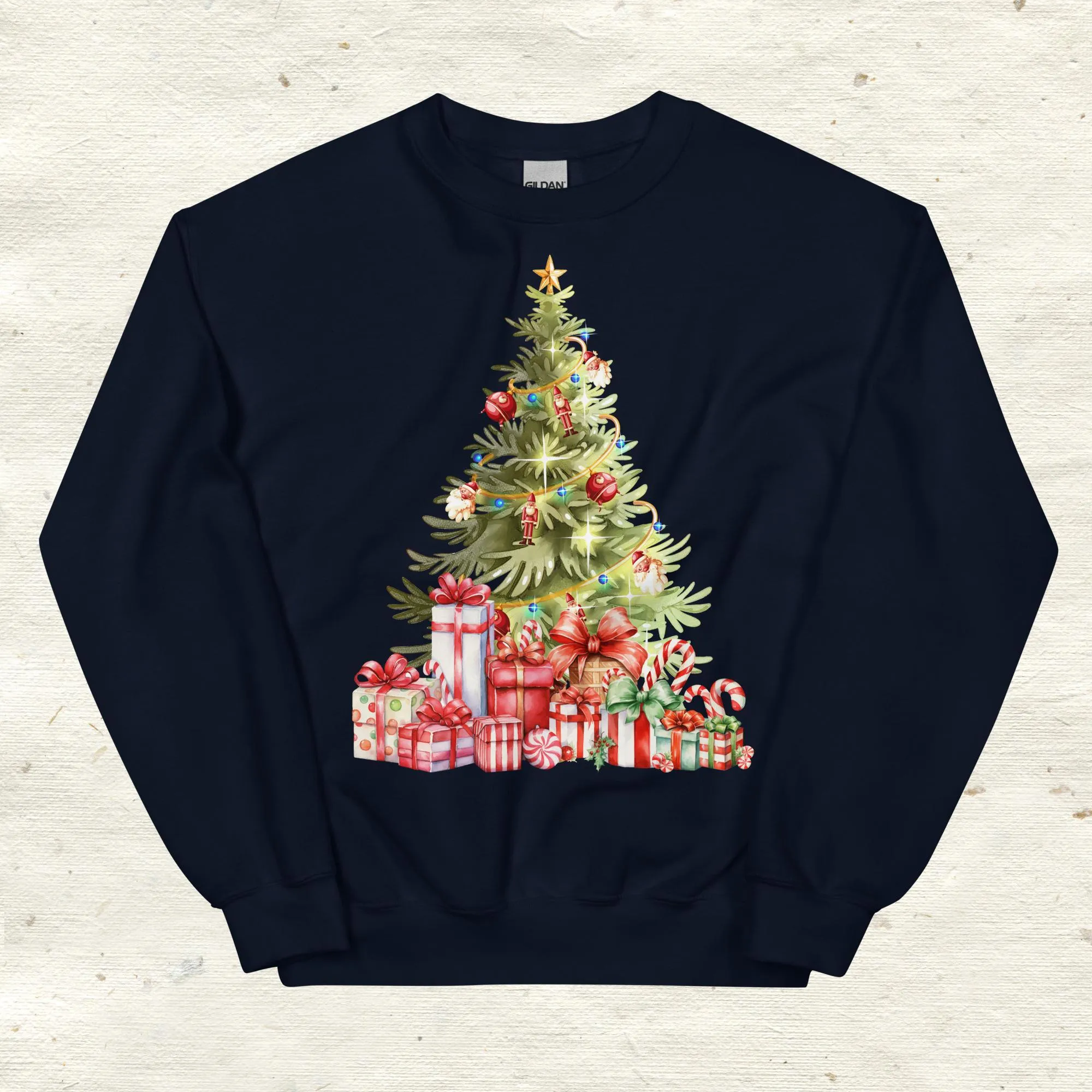 Christmas Tree with Gifts Sweatshirt