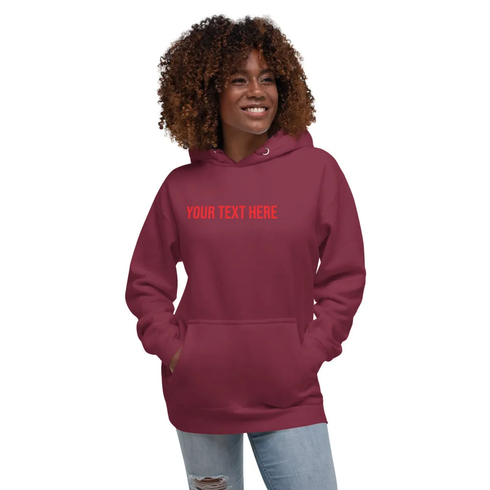 Custom Text - Name Personalized Unisex Heavy Blend Hoodie | Gildan 18500