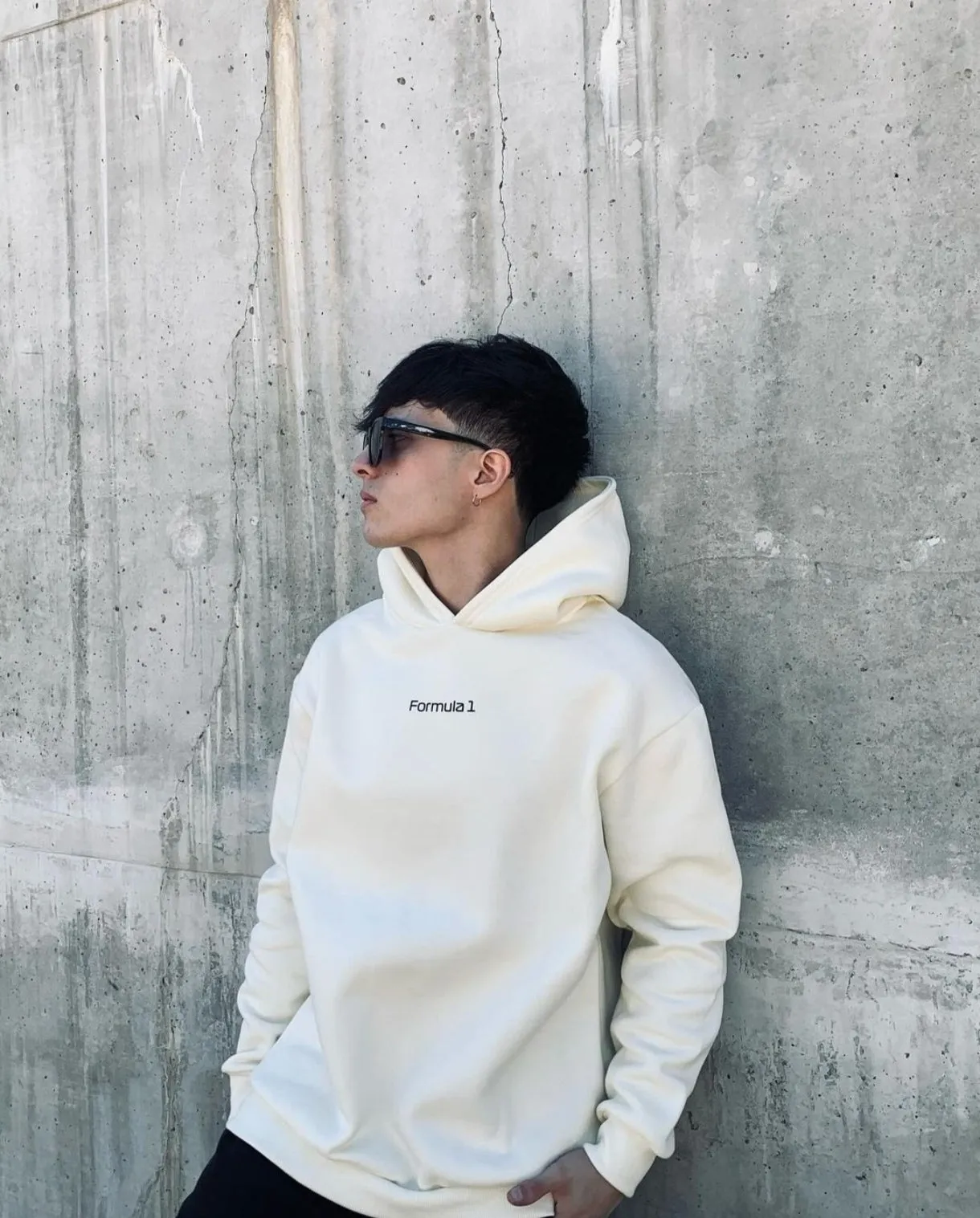 Formula 1 Racing Calendar Pullover Oversized Casual Relaxed Fit Hoodie For Mens