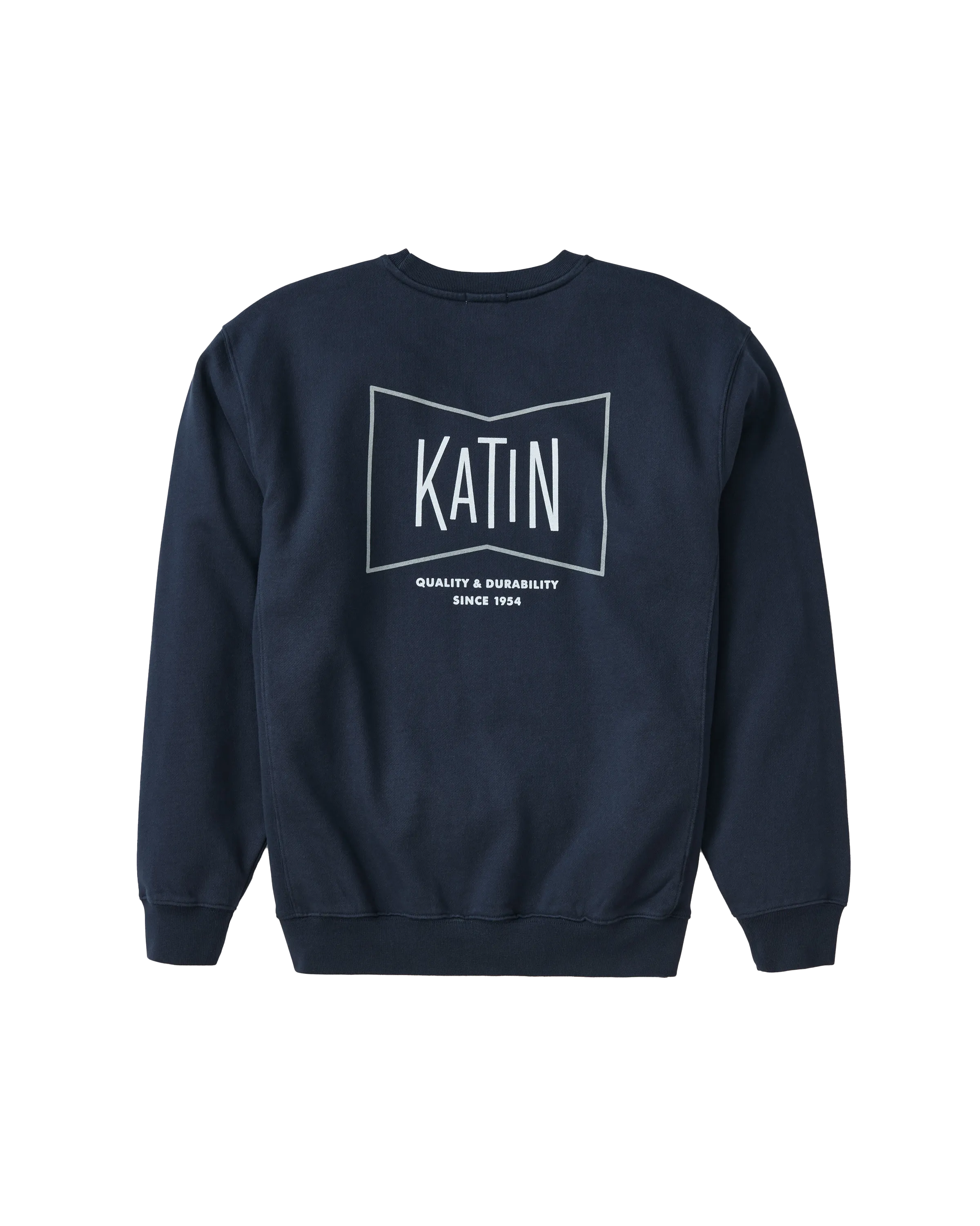 Grubby Crew Sweatshirt in Polar Navy