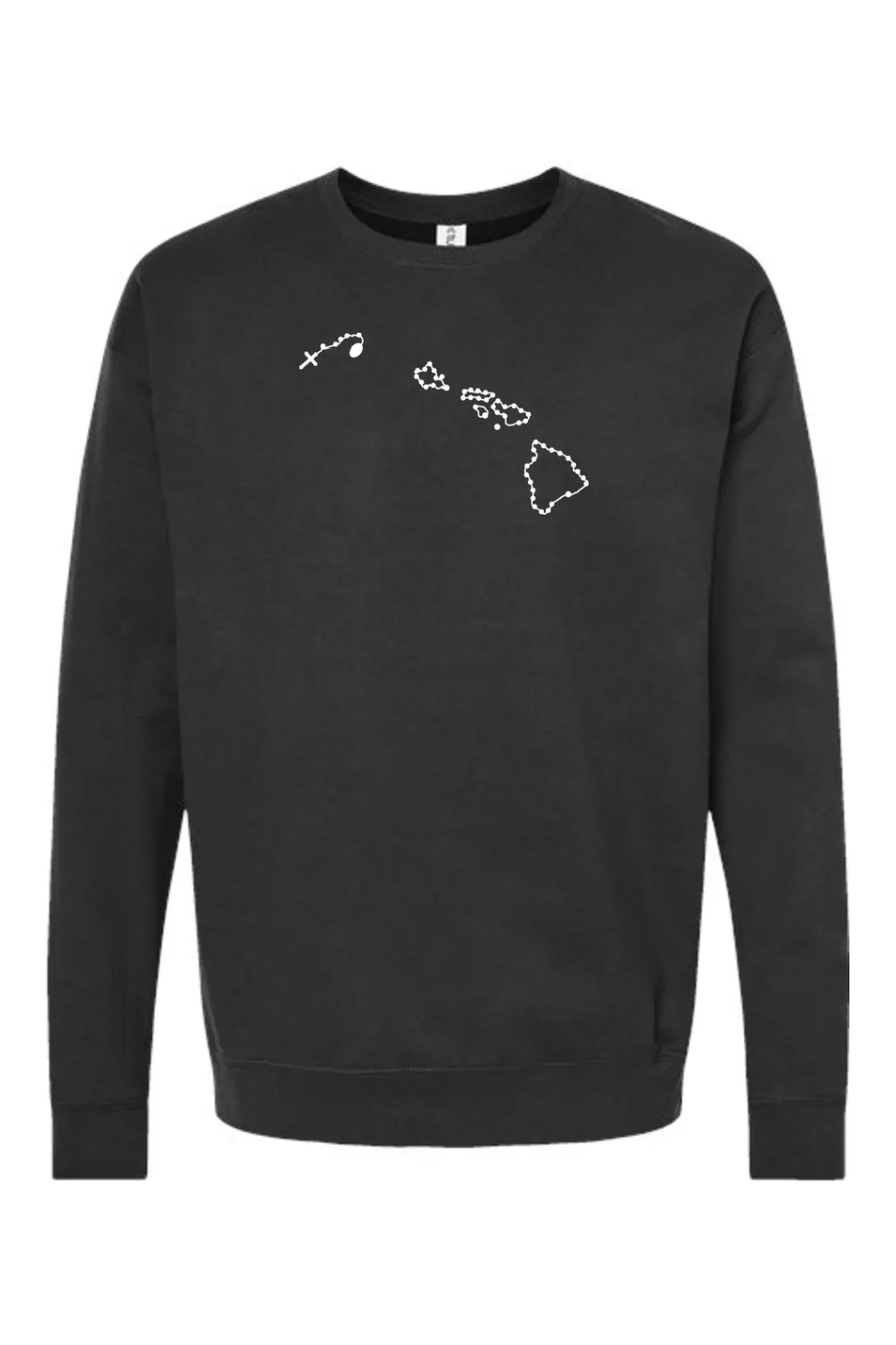 Hawaii Catholic Rosary Crewneck Sweatshirt