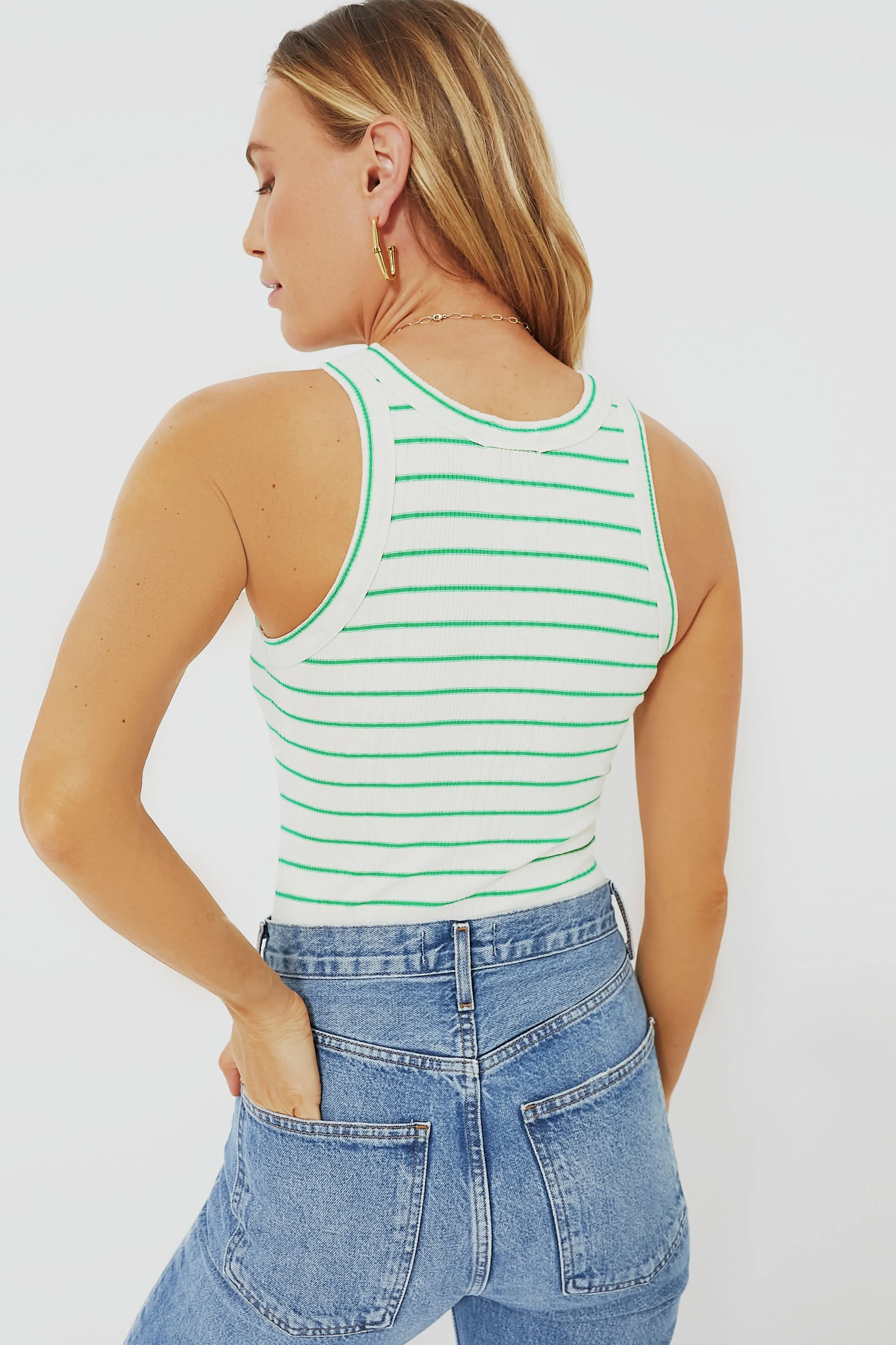 High Road Stripe The Chin Ups Bodysuit