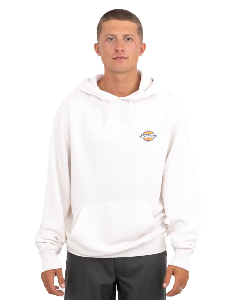 Icon Washed Hoodie in Ecru
