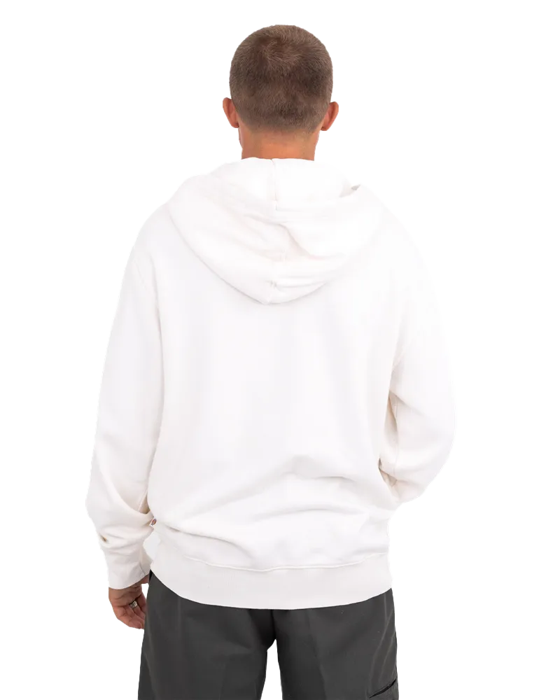 Icon Washed Hoodie in Ecru