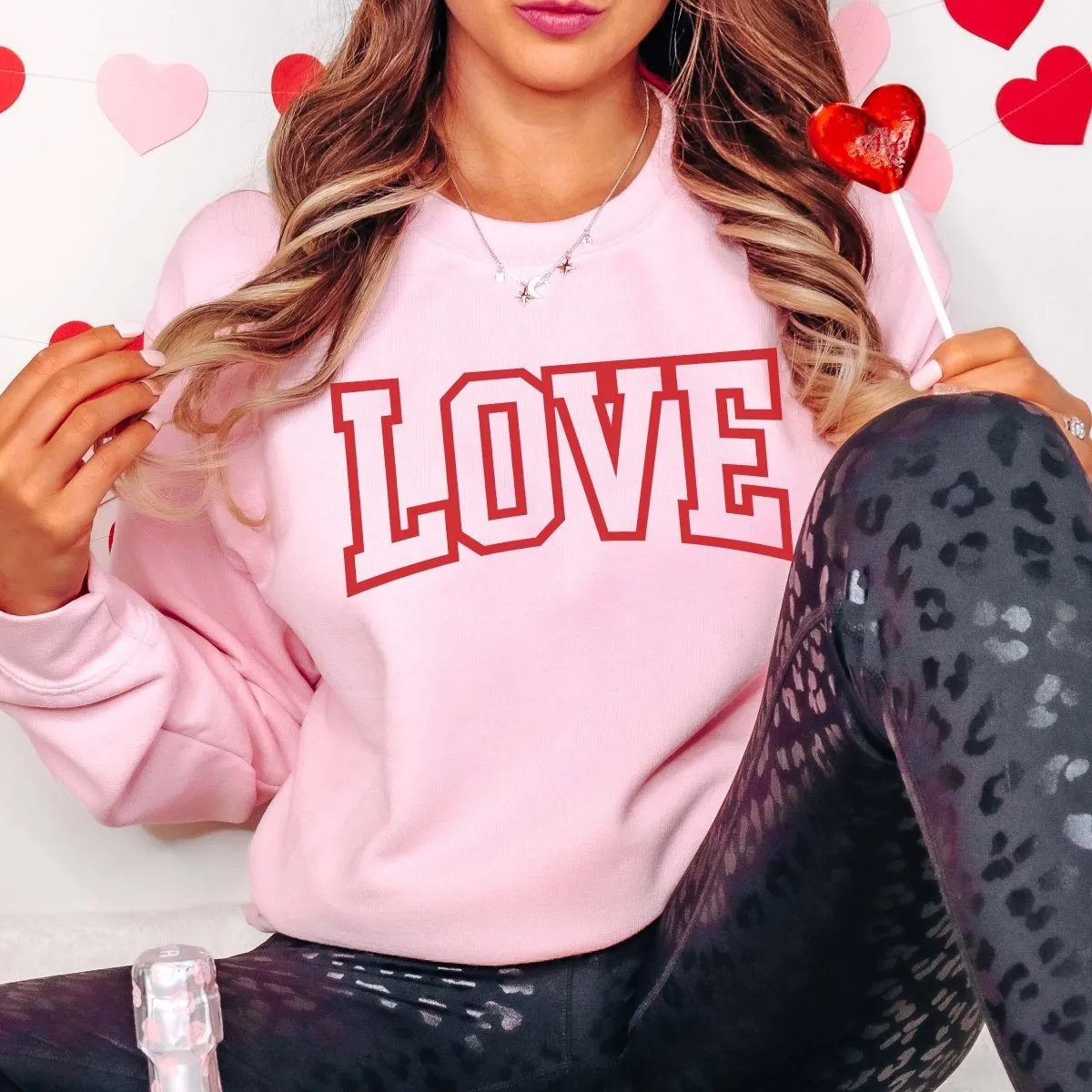 Love Bold Collegiate Crew Wholesale Sweatshirt