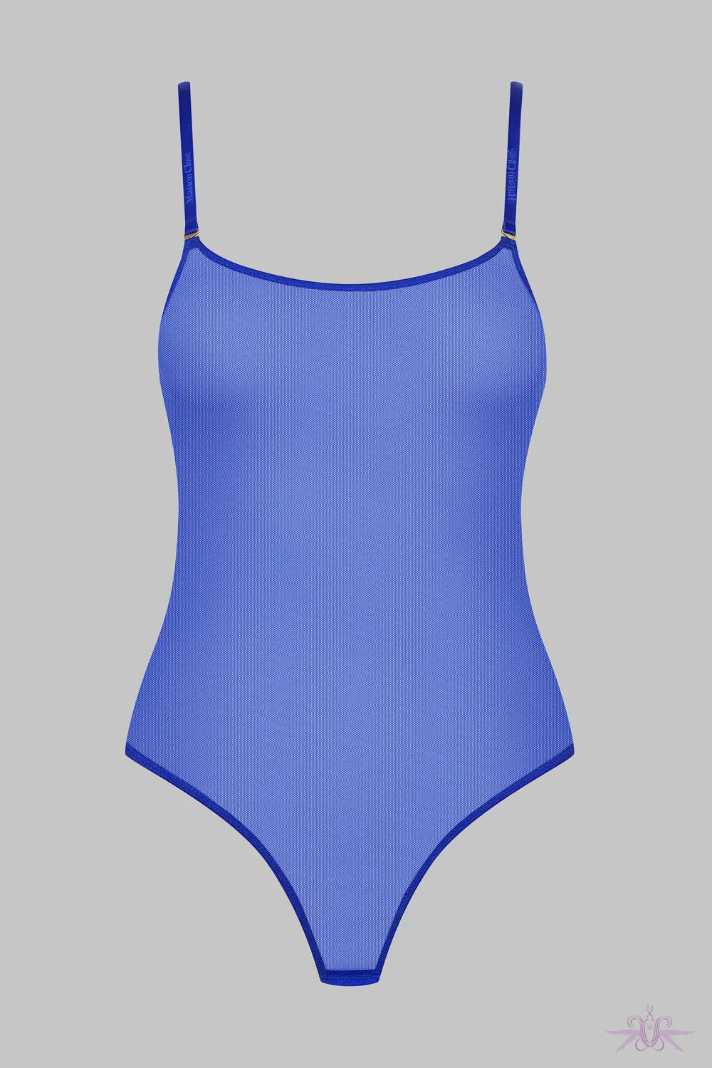 Maison Close Corps a Corps Blue Bodysuit