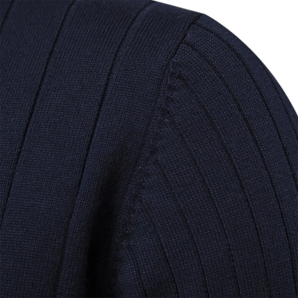 Men's Sophisticated Jumper with Quarter-Zip Detail | Ideal for Autumn/Winter