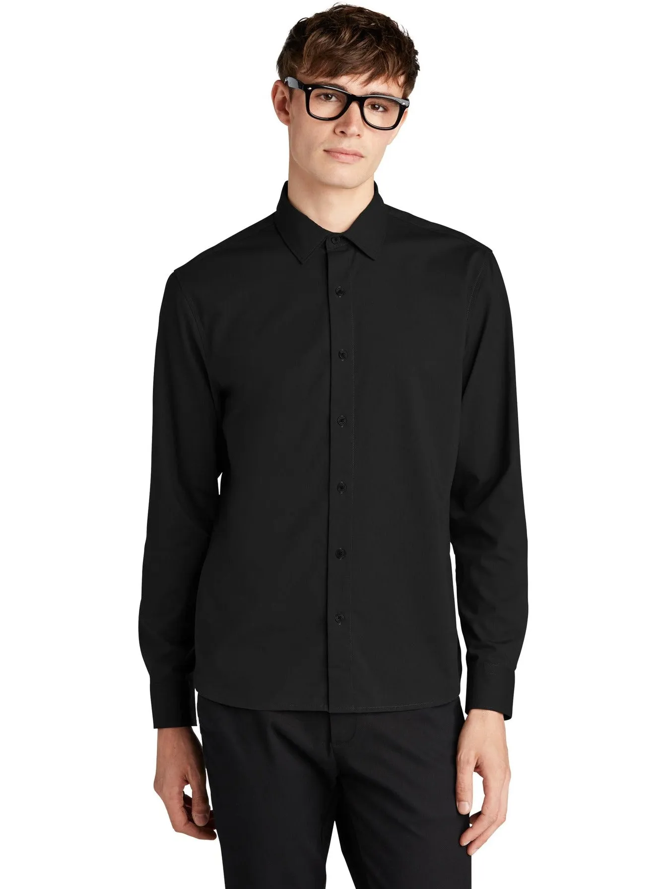 Mercer Mettle Long Sleeve Stretch Woven Shirt
