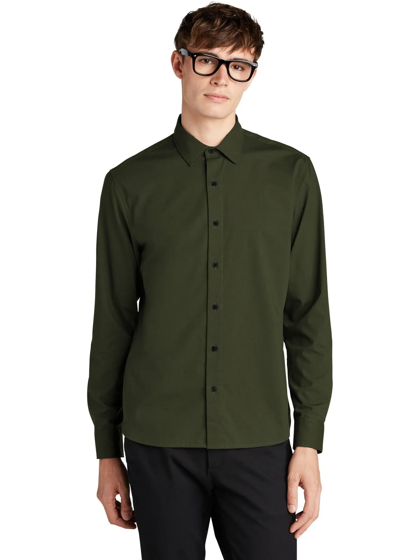 Mercer Mettle Long Sleeve Stretch Woven Shirt