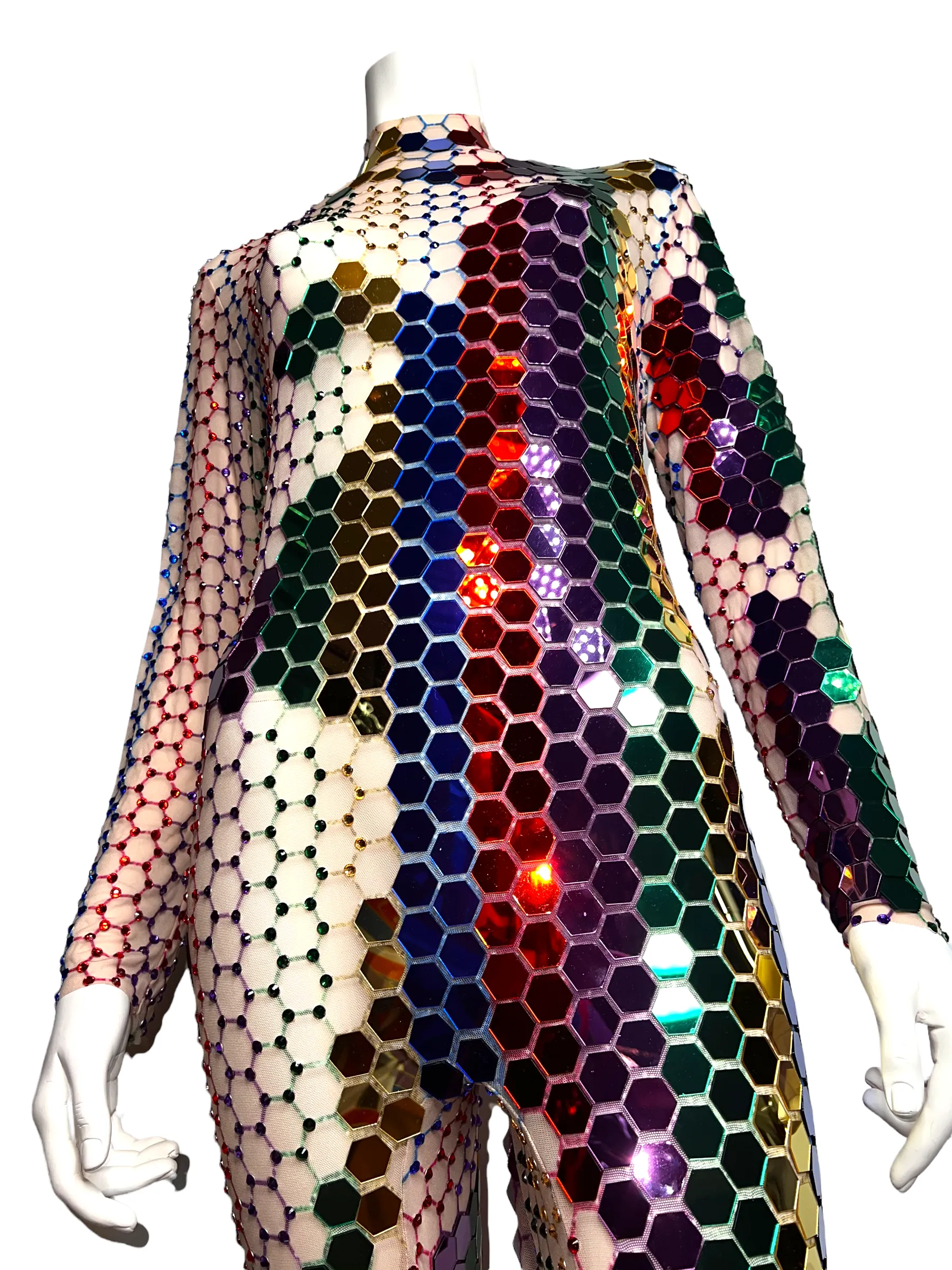 Mosaic Rainbow Bodysuit