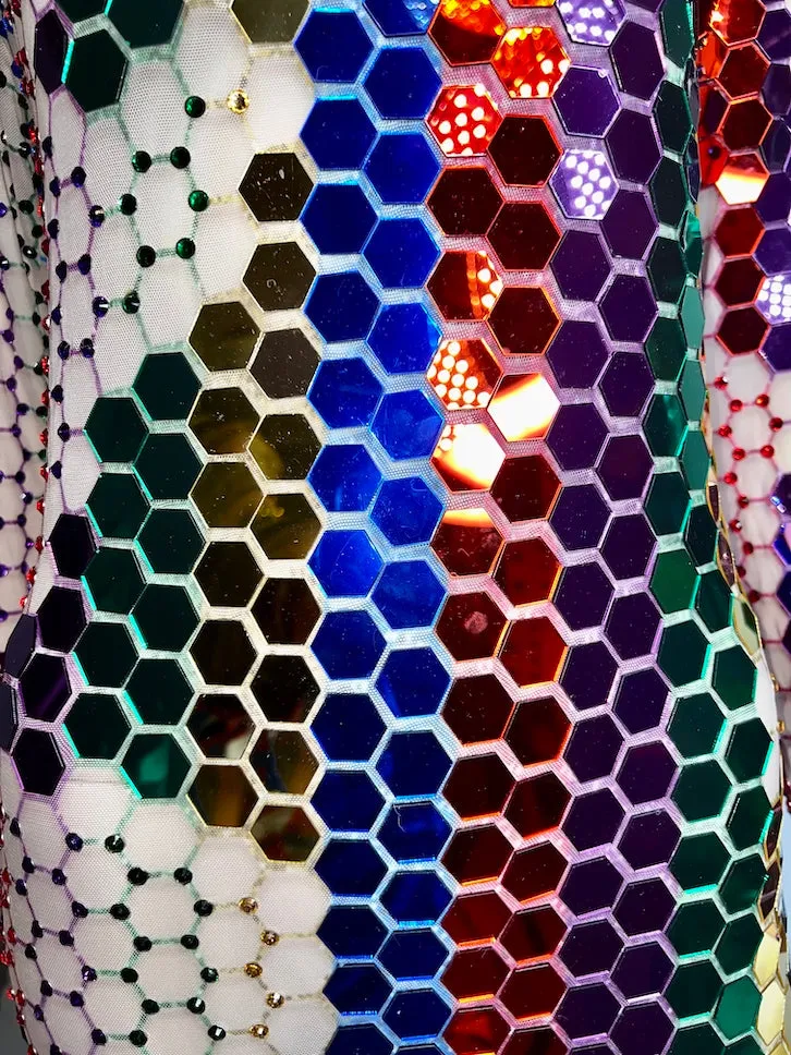 Mosaic Rainbow Bodysuit