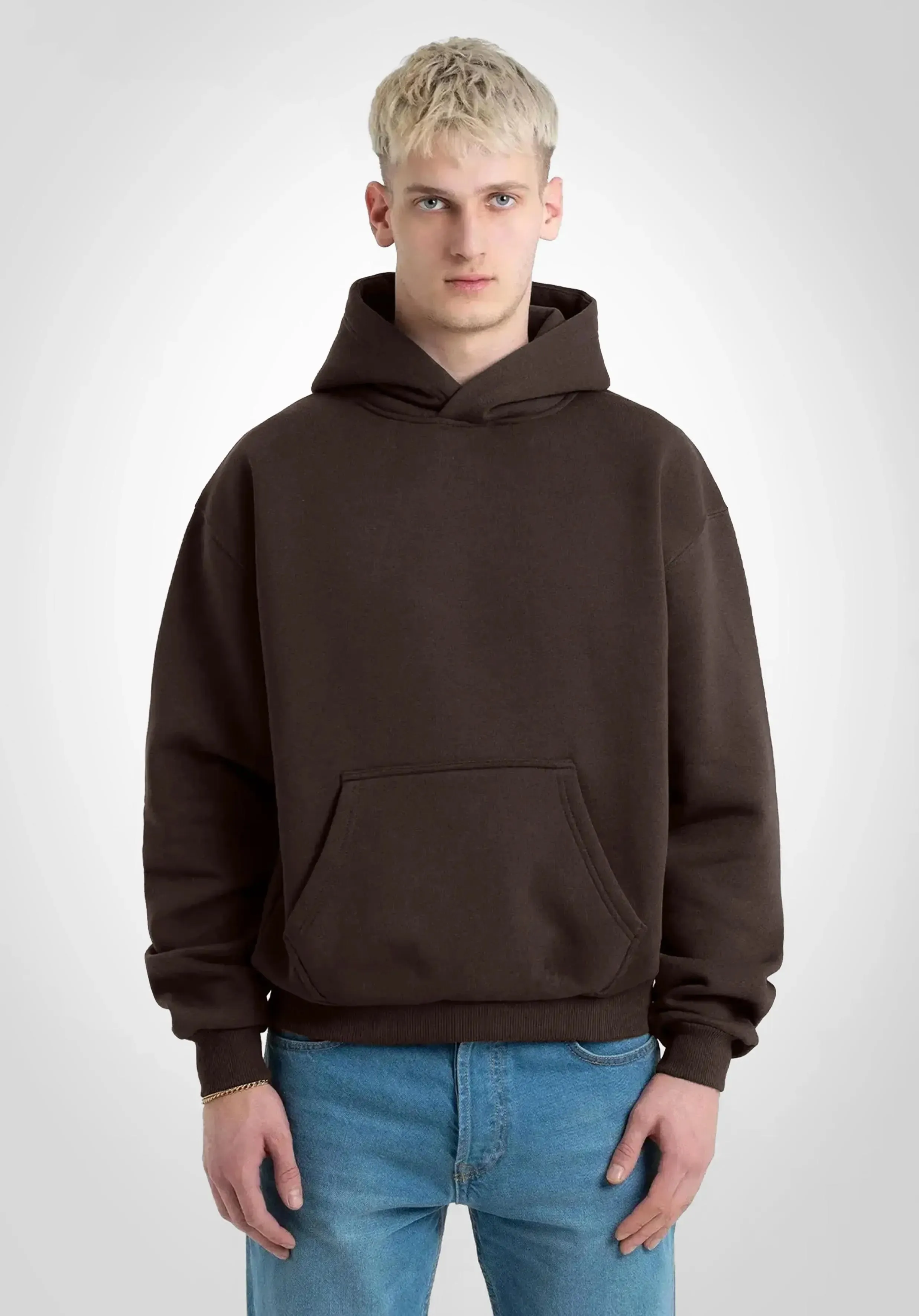 Oversize Hoodie - Brown