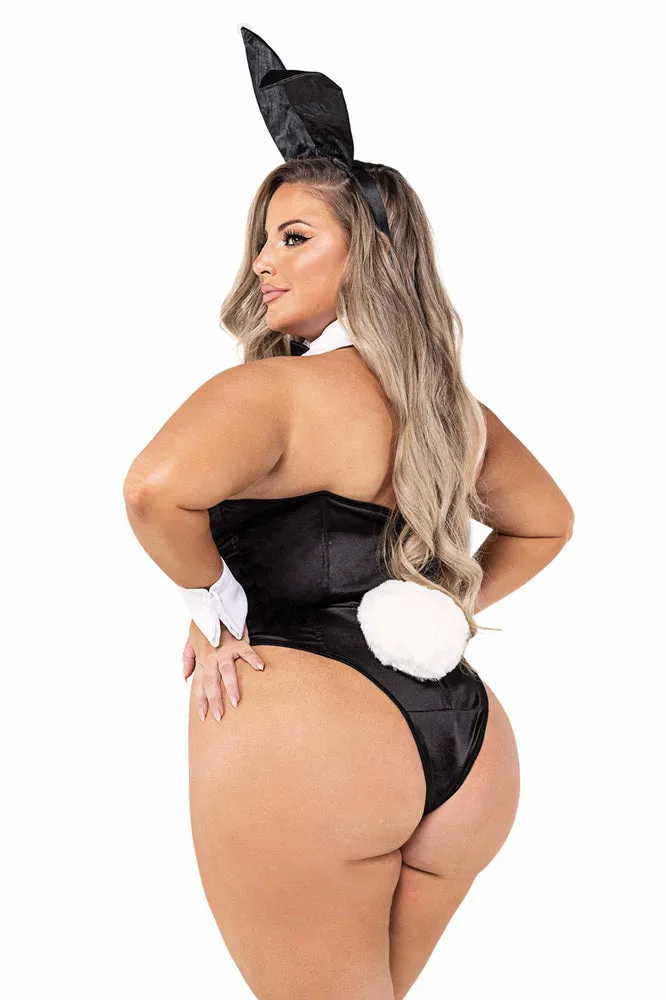 Plus Size Classic Playboy Bunny Halloween Costume