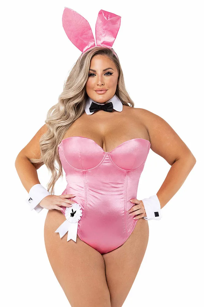 Plus Size Classic Playboy Bunny Halloween Costume