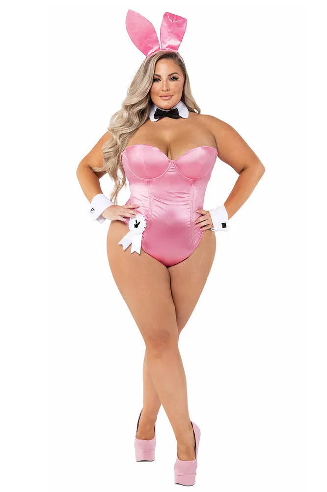 Plus Size Classic Playboy Bunny Halloween Costume