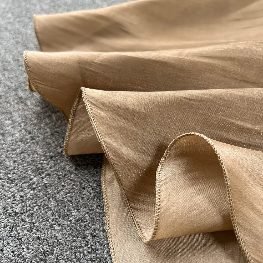 Premium Pleated Waist-slimming Slip Dress