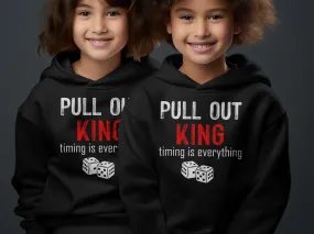 Pull Out King Timing Is Everything Gaming Hoodie