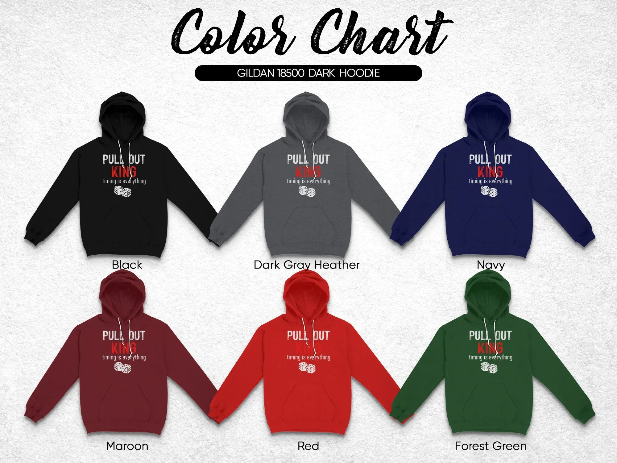 Pull Out King Timing Is Everything Gaming Hoodie