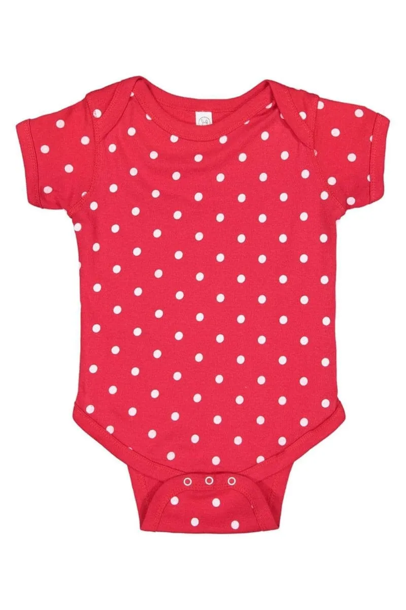 Rabbit Skins 4400: Infant Baby Rib Bodysuit, Extended Colors