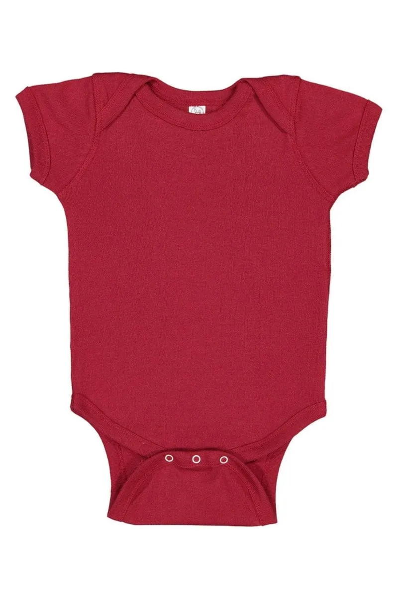Rabbit Skins 4400: Infant Baby Rib Bodysuit
