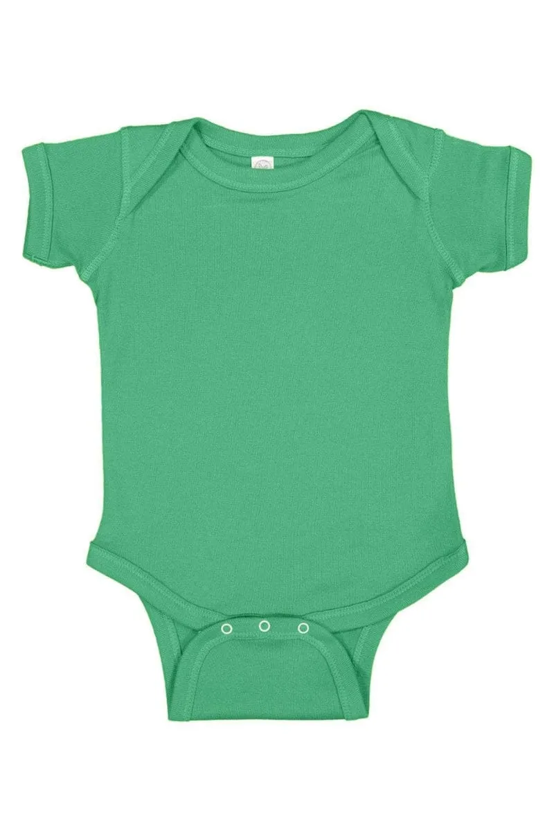 Rabbit Skins 4400: Infant Baby Rib Bodysuit