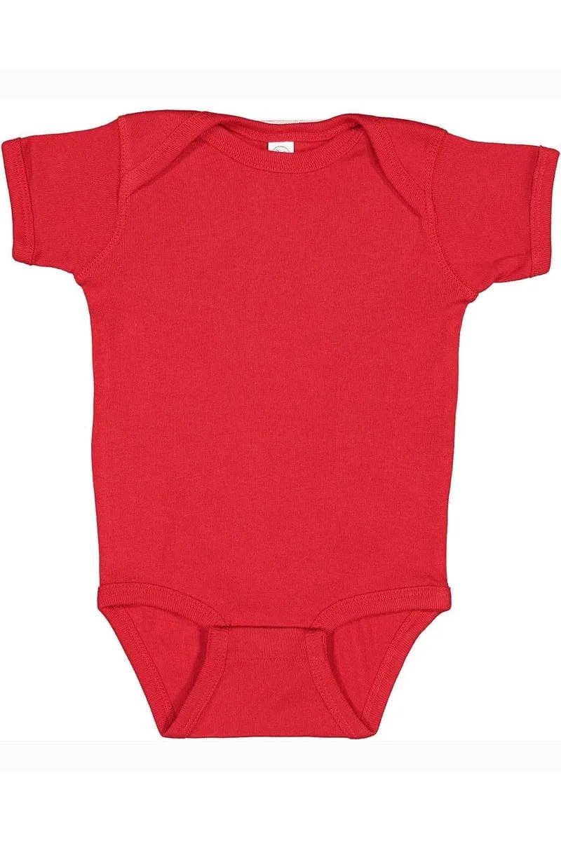 Rabbit Skins 4400: Infant Baby Rib Bodysuit