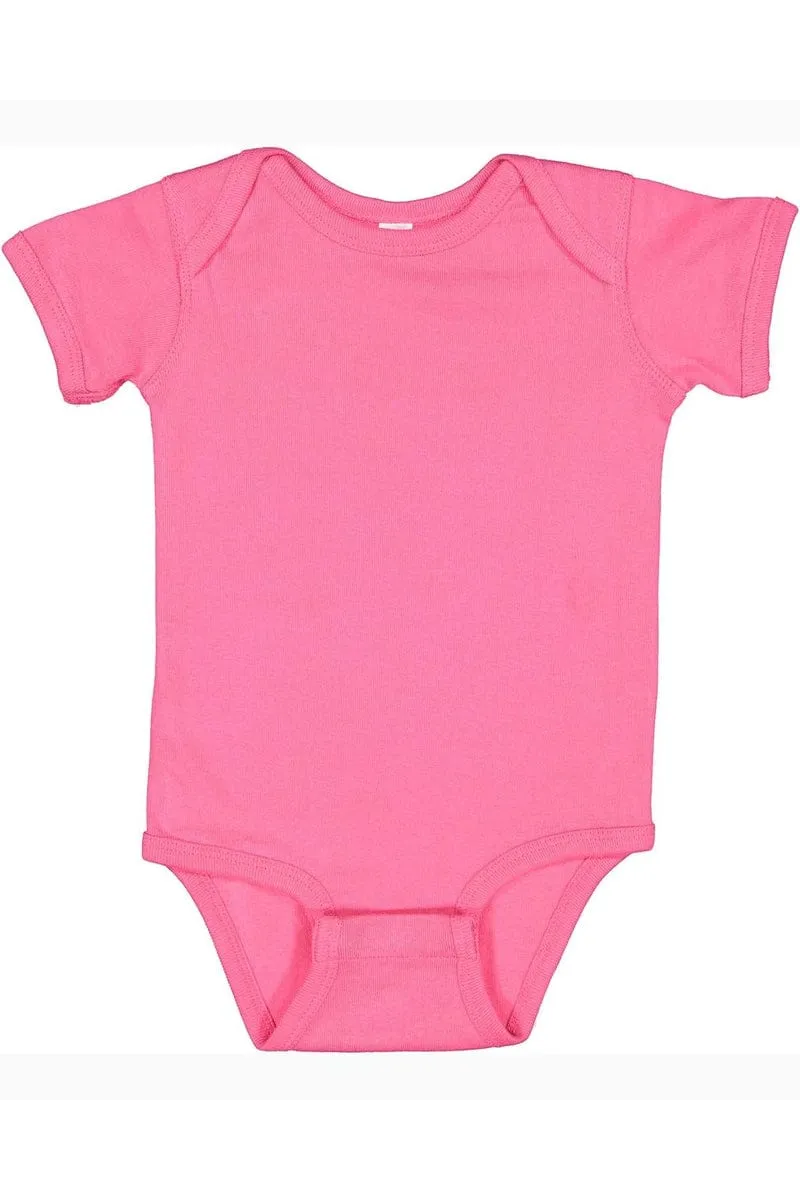 Rabbit Skins 4400: Infant Baby Rib Bodysuit