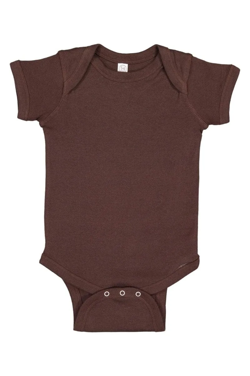 Rabbit Skins 4400: Infant Baby Rib Bodysuit