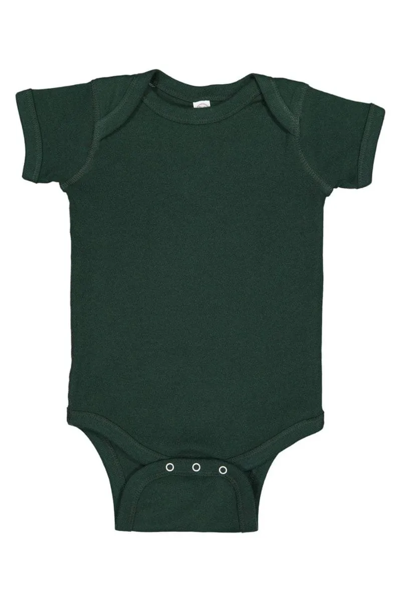 Rabbit Skins 4400: Infant Baby Rib Bodysuit