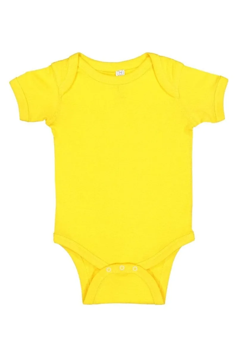 Rabbit Skins 4400: Infant Baby Rib Bodysuit