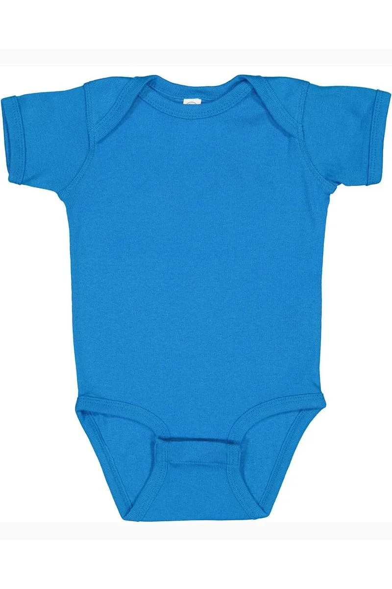 Rabbit Skins 4400: Infant Baby Rib Bodysuit
