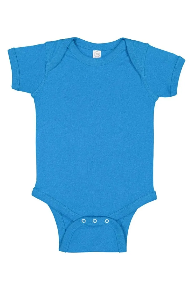 Rabbit Skins 4400: Infant Baby Rib Bodysuit